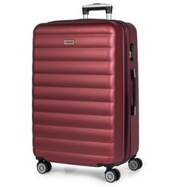 Valise Cabine 4 roues 55cm 4 roues Tropic- Rose Saumon ABS