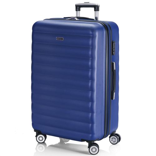 Valise De Voyage Rigide 4 Roues Trolley De Grande Taille XL 75 Cm En ABS. Extensible Résistante Et Légère. Poignée 2 Anses Et Cadenas. Étudiant Et Professionnel. 71270