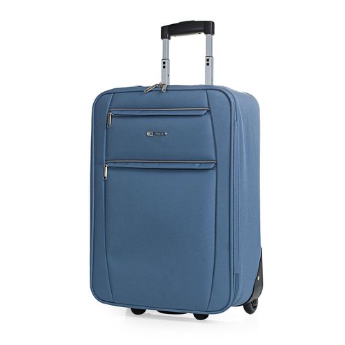 Valise Cabine Petite De Voyage Trolley 2 Roues 55 Cm Polyester EVA. Les Bagages À Main. Souple Résistant Et Léger. Manche Poignée. Low Cost Ryanair. T71950
