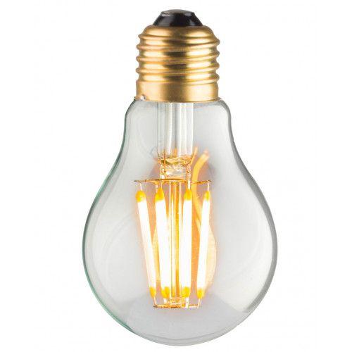 Ampoule Lampe A60 E27 Led Filaments Droits 8w Classique Verre Clair
