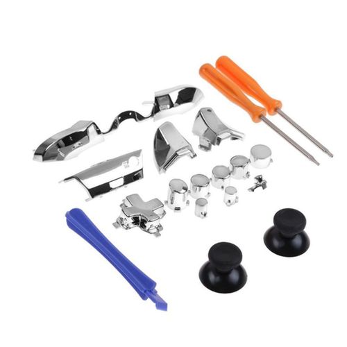 Set De Boutons De Manette Déclencheur Pièce De Rechange Accessoire Jeu Vidéo Pour Xbox One - Silver