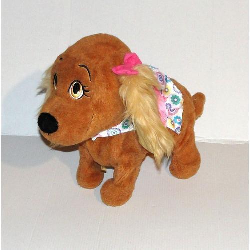 Chien Calin Lucy Peluche Interactif Ou Chiot Lucy Imc Toys