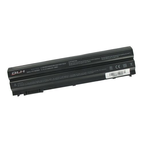 DLH - Batterie de portable (standard) (équivalent à : Dell T54FJ, Dell T54F3, Dell P9TJ0, Dell PRRRF, Dell YKF0M, Dell R48V3, Dell PRV1Y, Dell 2VYF5) - Lithium Ion - 6 cellules - 5200 mAh - 58 Wh...