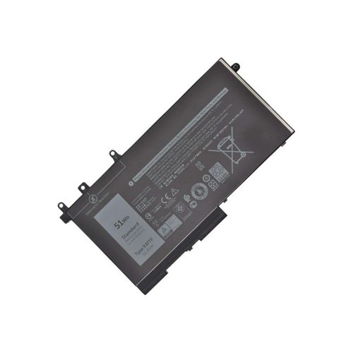DLH - Batterie de portable (équivalent à : Dell D4CMT, Dell 3DDDG, Dell 03DDDG, Dell 93FTF, Dell 83XPC, Dell DJWGP, Dell 45N3J, Dell RRJDX, Dell 093FTF) - Lithium Ion - 4200 mAh - 48 Wh - pour...