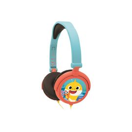 Lexibook Baby Shark Nickelodeon HP015BS - Écouteurs - sur-oreille - filaire - jack 3,5mm - bleu, orange