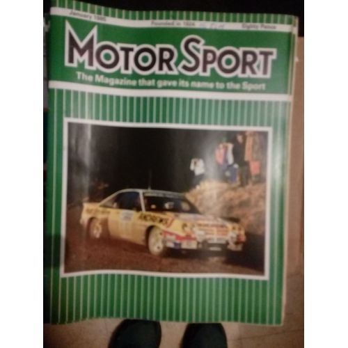 Motorsport 1 De 1985