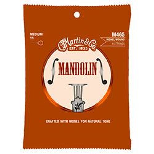 Martin M465 - Jeu De 8 Cordes Bronze Mandoline - Médium 11-40
