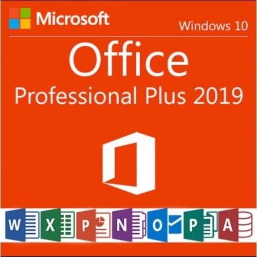 Microsoft Pack Office 2019 Pro Plus - Licence Commerciale Lié Compte Microsoft