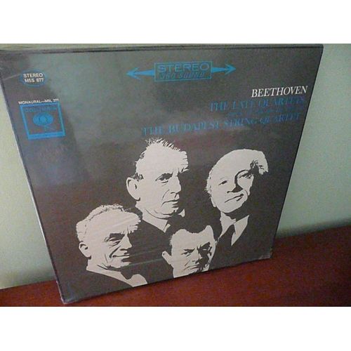  Beethoven The Late Quartets Box - Budapest String Quartet