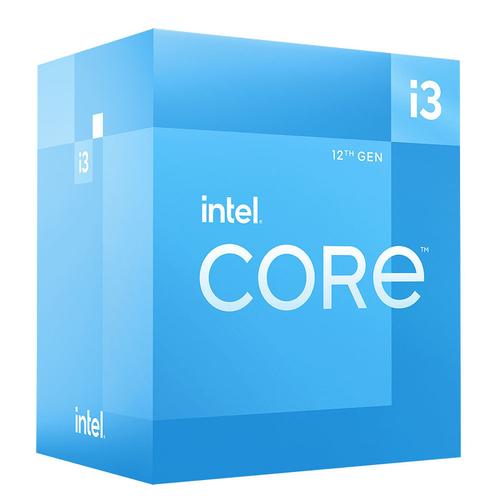 Intel Core i3 12100 - 3.3 GHz - 4 curs - 8 filetages - 12 Mo cache - LGA1700 Socket - Box