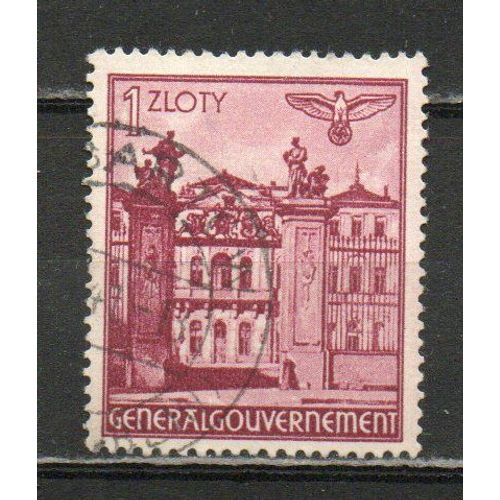 Timbre-Poste De Pologne (Occupation Allemande, Gouvernement Général)