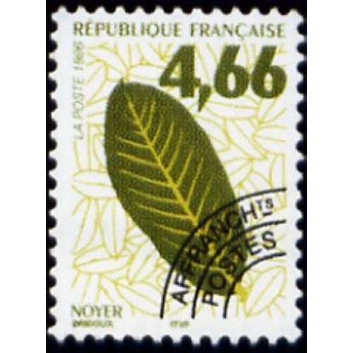 1 Timbre Préoblitéré France 1996, Neuf - Feuilles D'arbres Préoblitéré Noyer - Yt Pre Ob N° 238