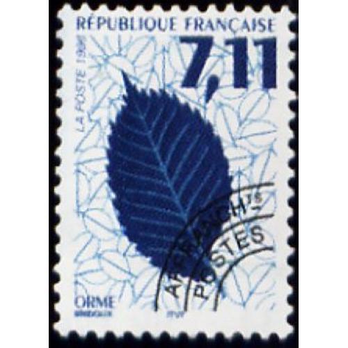 1 Timbre Préoblitéré France 1996, Neuf - Feuilles D'arbres Préoblitéré Orme - Yt Pre Ob N° 239