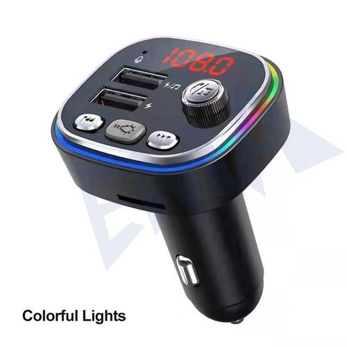 Chargeur De Voiture Usb Sans Fil Pour Touristes,Kit Mains Libres,Bluetooth,Overd'absorption,Transmetteur Fm,Lecteur De Musique Mp3,Modulateur,Adaptateur Audio - Type C20