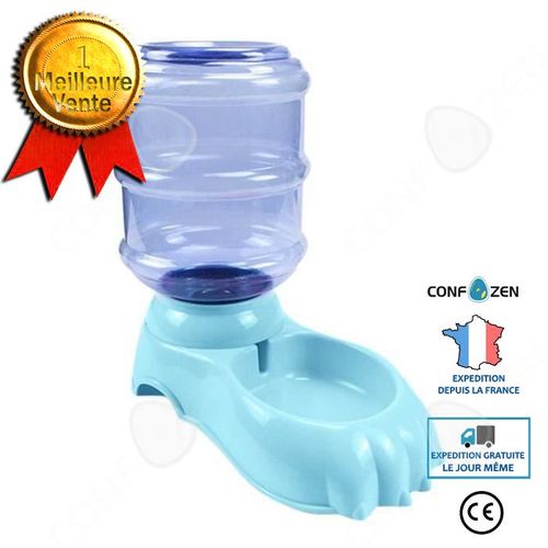Pet Food Automatique Buvez Feeder Chien Chat Distributeur Gamelle Bol 3.8l