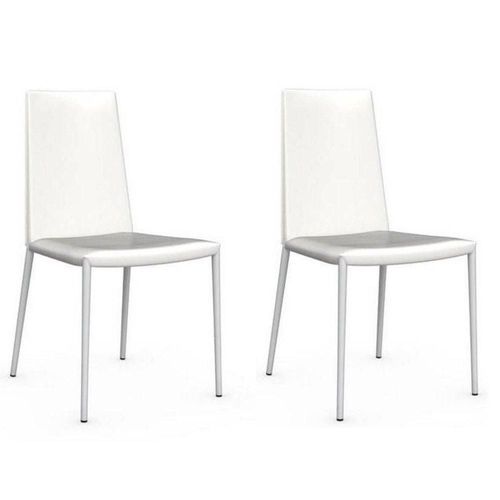 Lot De 2 Chaises Italienne Boheme Blanc