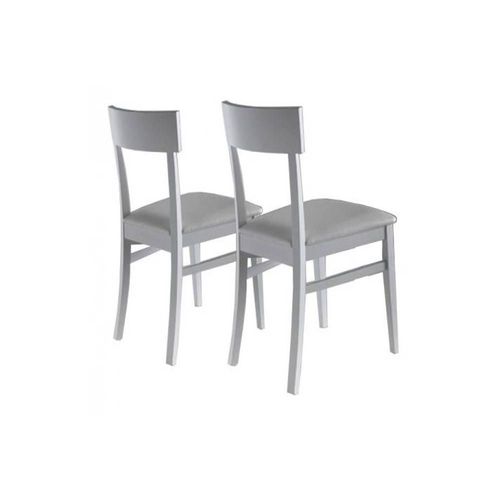 Lot De 2 Chaises New Age Blanches