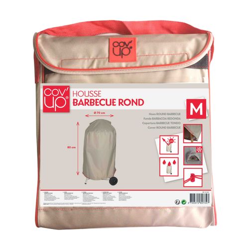 Housse De Protection Pour Barbecue Rond Diam?Tre 70 Cm, Cov'up