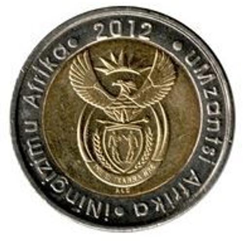 Pièce 5 Rand Afrique Du Sud - 2012
