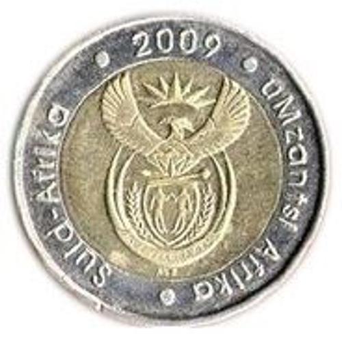 Pièce 5 Rand Afrique Du Sud - 2009