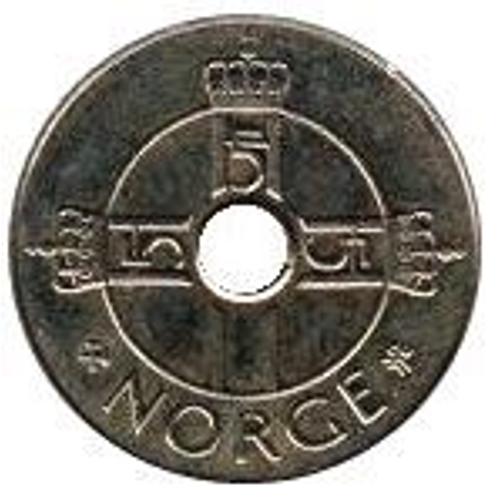 Pièce 1 Krone Norvège - 1999