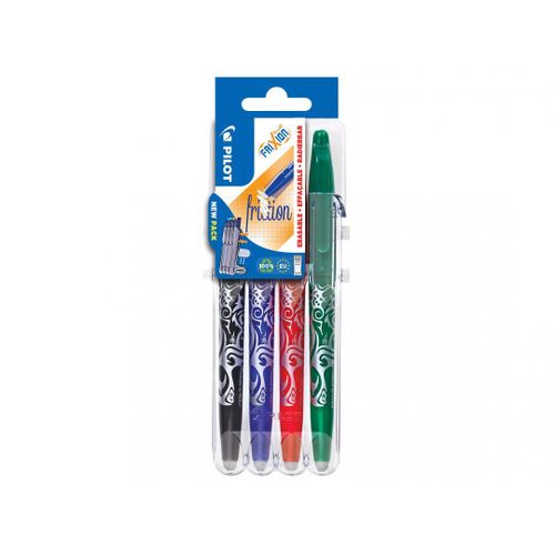 Etui De 4 Stylos Frixion - Assortiment - Pointe Moyenne 0.7mm - Pilot