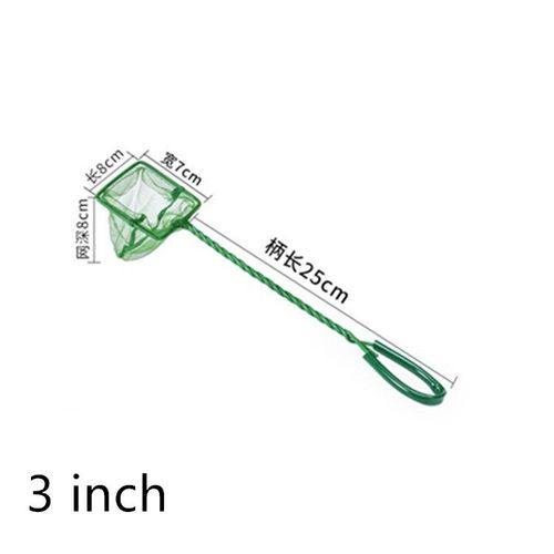 Filet De Pêche Portable À Poignée Longue, Accessoires D'aquarium Carrés, Filet D'atterrissage Pour Aquarium, Outil De Nettoyage D'objets Flottants