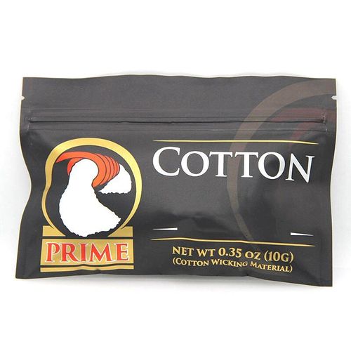 Cigarette électronique 100% coton, Version or adaptée à RDA RTA, réservoir d'atomiseur, vaporisateur Ecig, 10 pièces/paquet