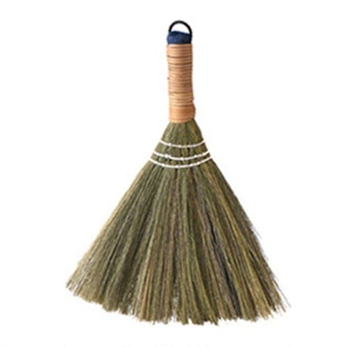 Brosse de nettoyage pour la maison, 1 pièce, pour dépoussiérer le canapé de bureau, balai de paille en bois, 31x20cm