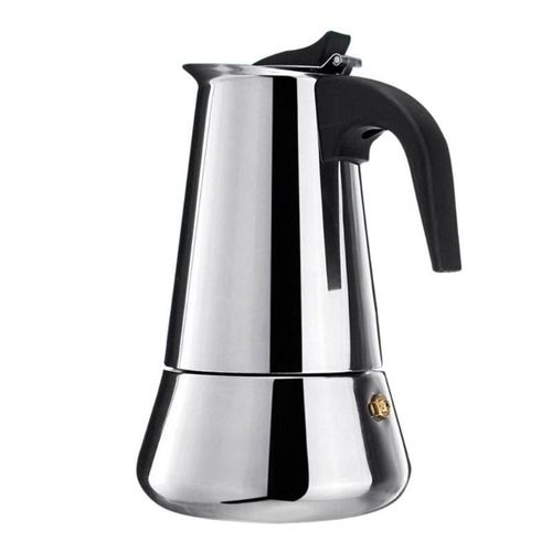 Cafetière À Expresso Italienne En Acier Inoxydable, Grand Ventre, Fourneau Moka, Outil De Percolateur, 100/200/300/450ml