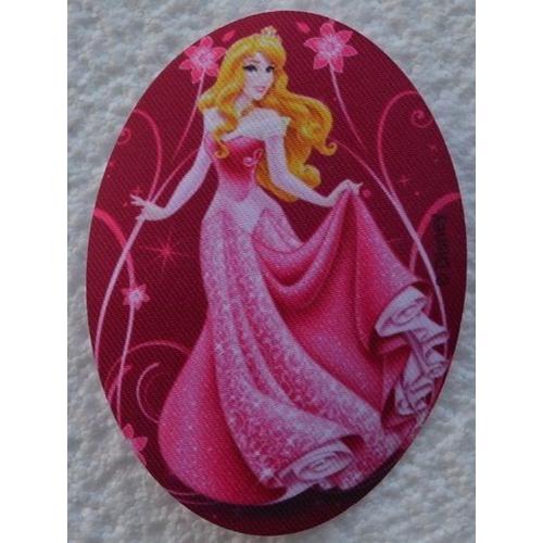 Princesse Aurore La Belle Aux Bois Dormant Ecusson Patch Thermocollant Ovale 2022 Princesses Disney