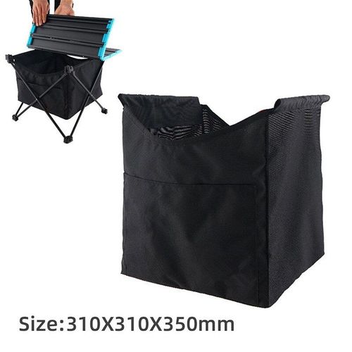 Panier de rangement pour Table de pique-nique en tissu Oxford, sac de rangement pour Table pliante d'extérieur, sac suspendu de rangement Portable en filet de Camping
