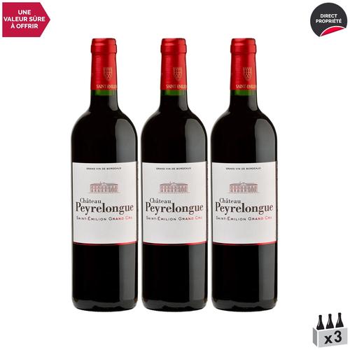 Château Peyrelongue Saint-Emilion Grand Cru Rouge 2018 X3