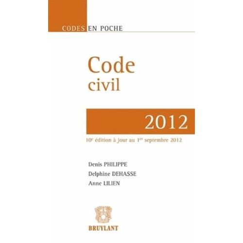 Code Civil 2012
