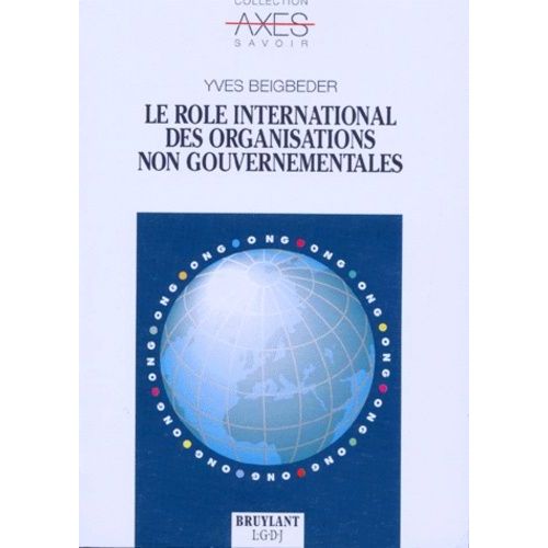 Le Rôle International Des Organisations Non Gouvernementales