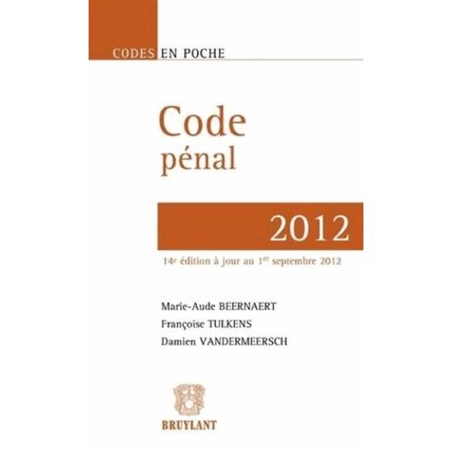 Code Pénal 2012