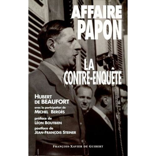 Affaire Papon, La Contre-Enquête