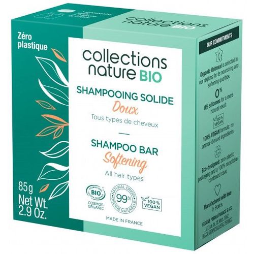 Shampooing Solide Doux Collection Nature Eugène Perma 85g 