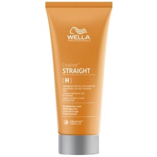 Lissage Creatine + Straight Réducteur H/S (Cheveux Méchés/Très Sensibilisés) Wella 200ml 