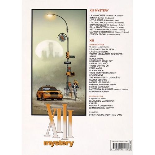 Xiii Mystery - Tome 9 - Felicity Brown