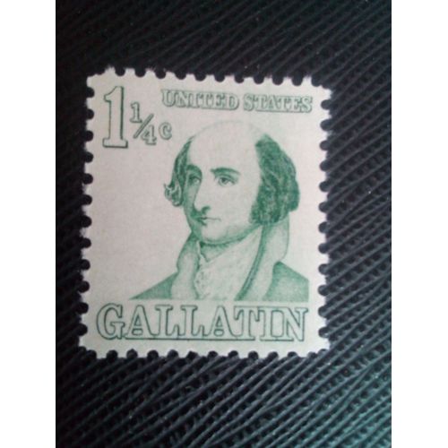 Timbre Etats Unis Yt 817 Albert Gallatin 1967 ( 70106 )