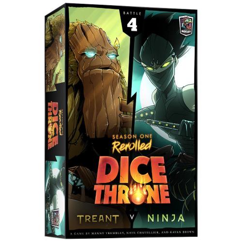 Dice Throne Season 1 Rerolled - Treant Vs Ninja (Anglais)