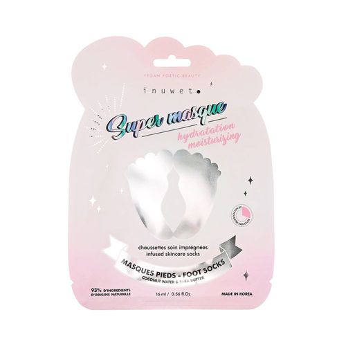 Masque Pieds Hydratant - Inuwet - Masque Pieds En Bio Cellulose 