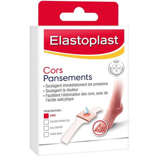 Elastoplast Pansements Cors - Boîte De 8 Pansements - Elastoplast - Pansements Pieds 