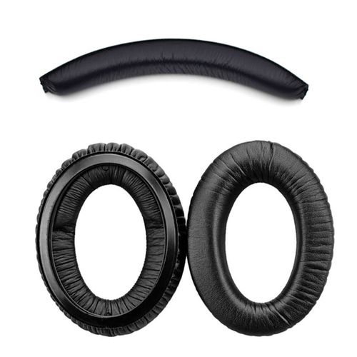 Coussinets + serre-tête compatibles avec Sennheiser HD380 PRO,HD598,PC360,HD515,HD555,HD595,HD558,GA