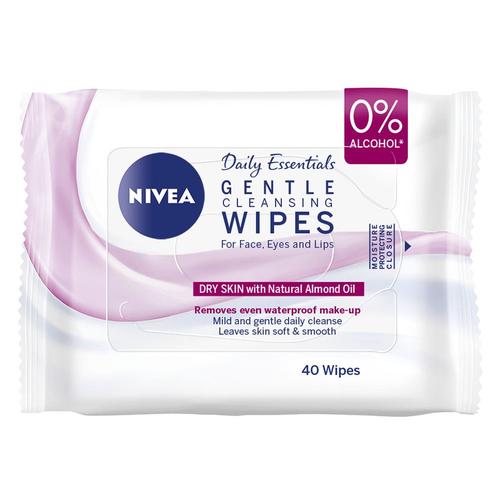 Daily Essentials 3in1 Dry 40 Pcs - Nivea - Nettoyage Du Visage 