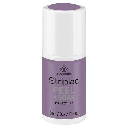 Striplac Peel Or Soak Lazy Day 8 Ml - Alessandro - Vernis Semi-Permanent Led Longue Tenue Striplac Peel Or Soak 