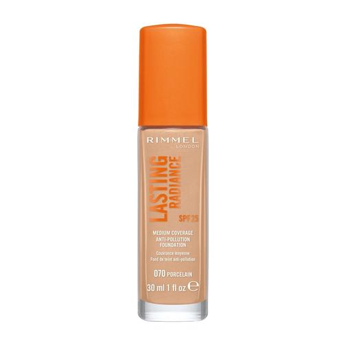 Rimmel Lasting Radiance Foundation 070 Porcelain 30ml, Flacon Pompe, Liquide, Por - Rimmel London - Base De Teint 