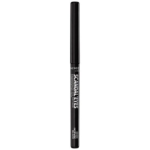 Rimmel Nu Crayon Scandaleyes Exaggerateeye Definer 001 Intense Black 0,35g - Rimmel London - Crayon 