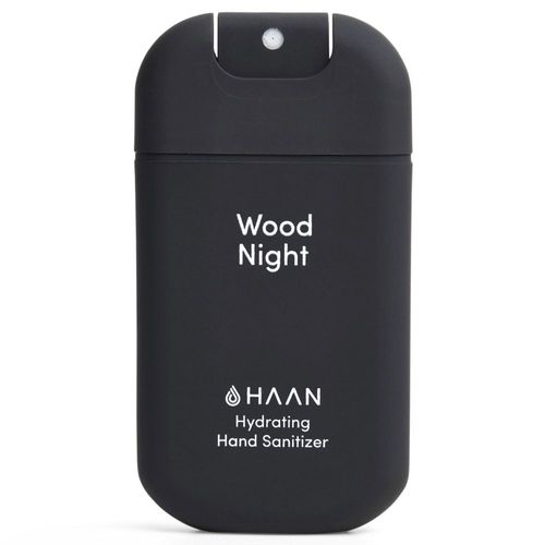 Spray Désinfectant Hydratant Wood Night - Haan - Spray Désinfectant Des Mains Parfumé Ethydratant À L'aloe Vera 